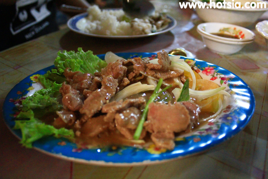 บันเตียเมียนเจย อาหารของชาวศรีโสภณ