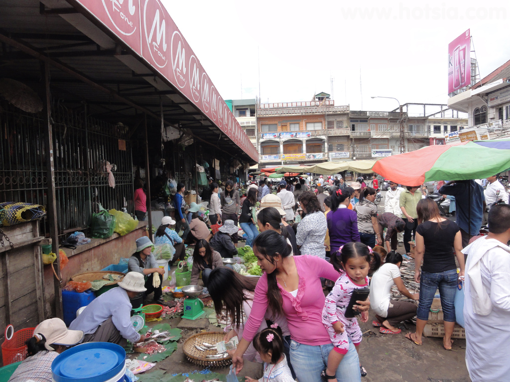 พระตะบอง ตลาดสดพระตะบอง