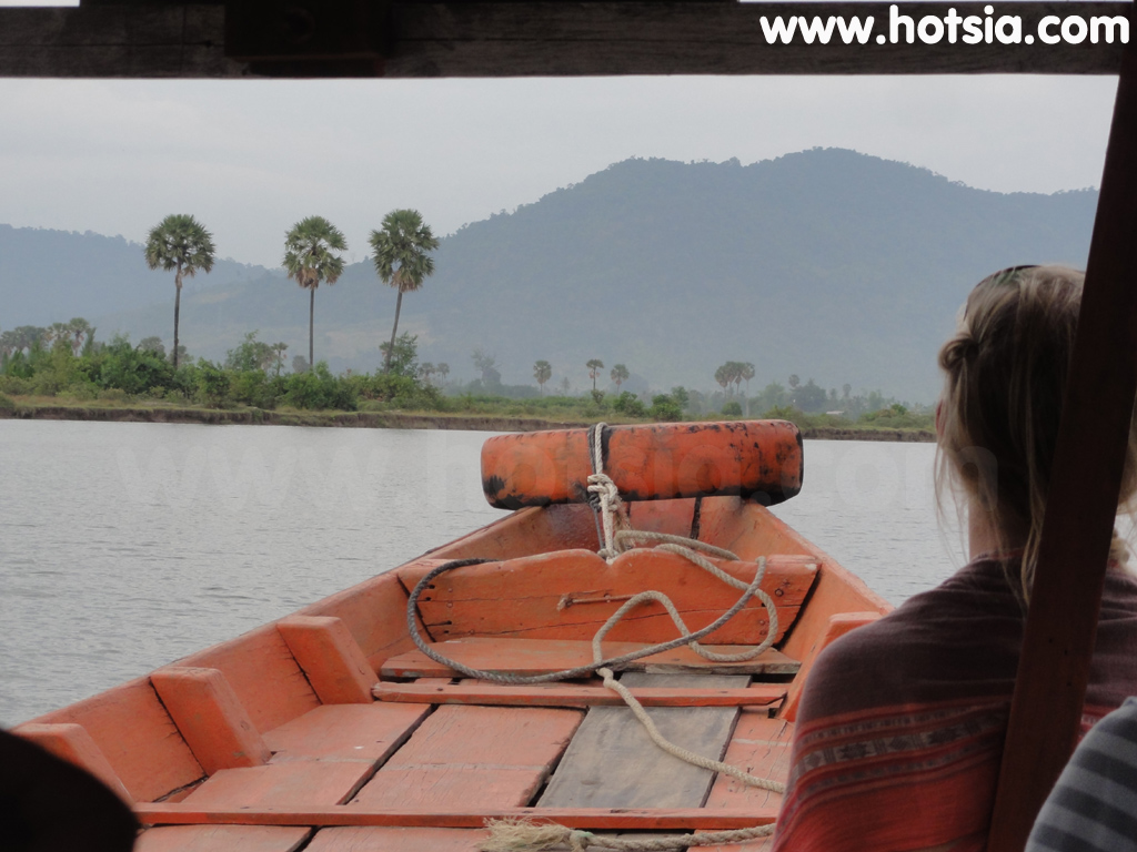 จังหวัดกำปอด ล่องเรือชมอาทิตย์ตกแม่น้ำกำปอด