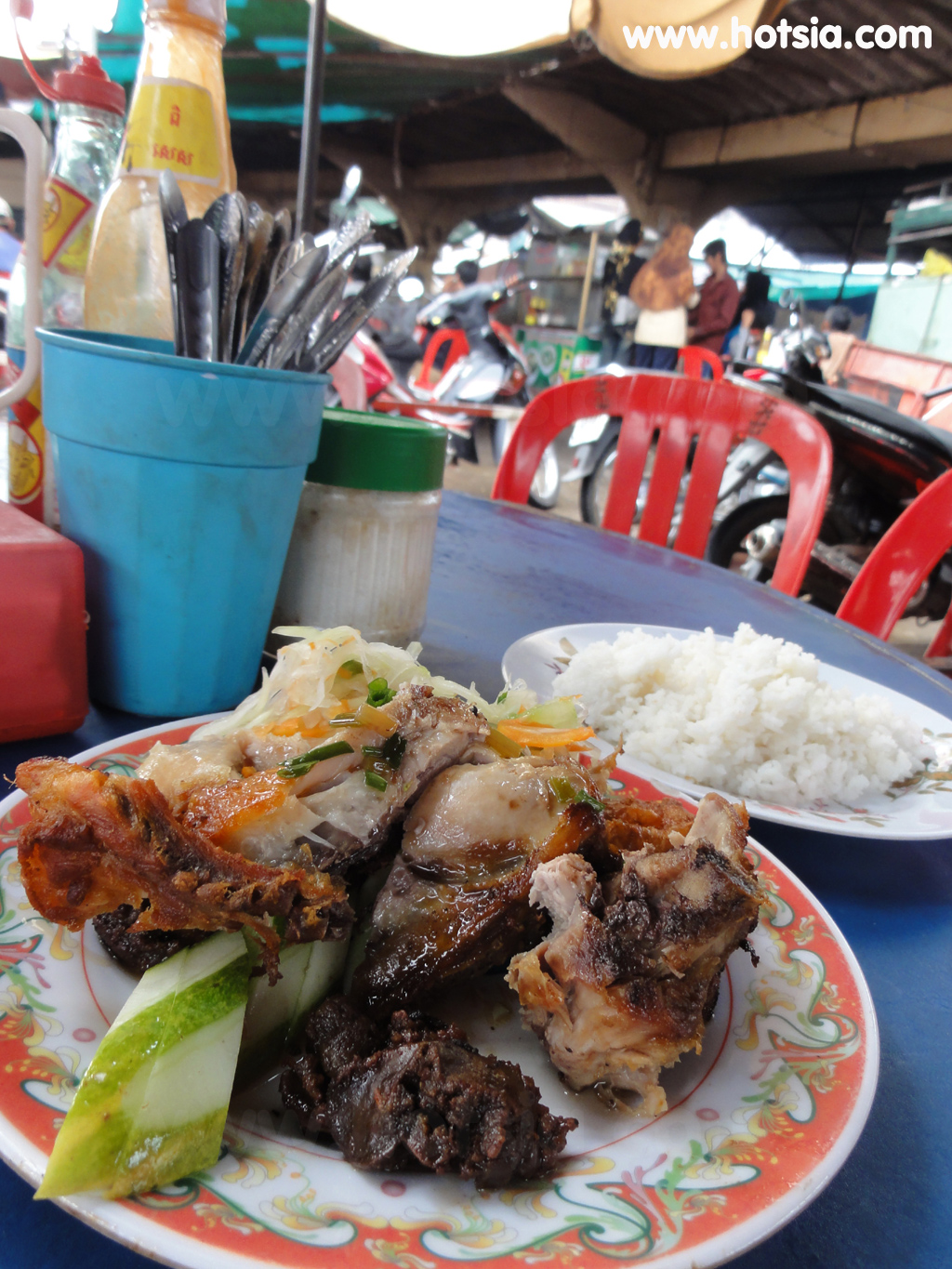 เที่ยวกำปงจาม ขนมฝรั่งกุฎีจีน ตลาดกำปงจาม