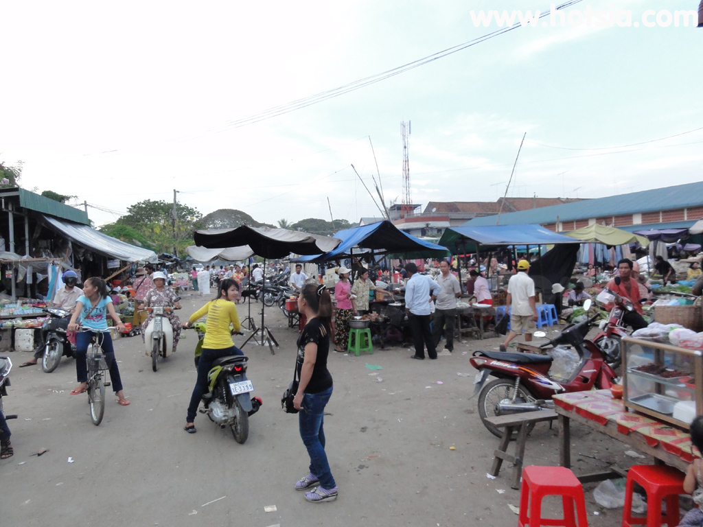 กำปงธม ตลาดกำปงธม