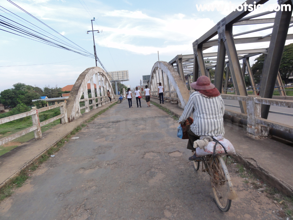 เที่ยวกัมพูชา สะพานเก่าฝรั่งเศส
