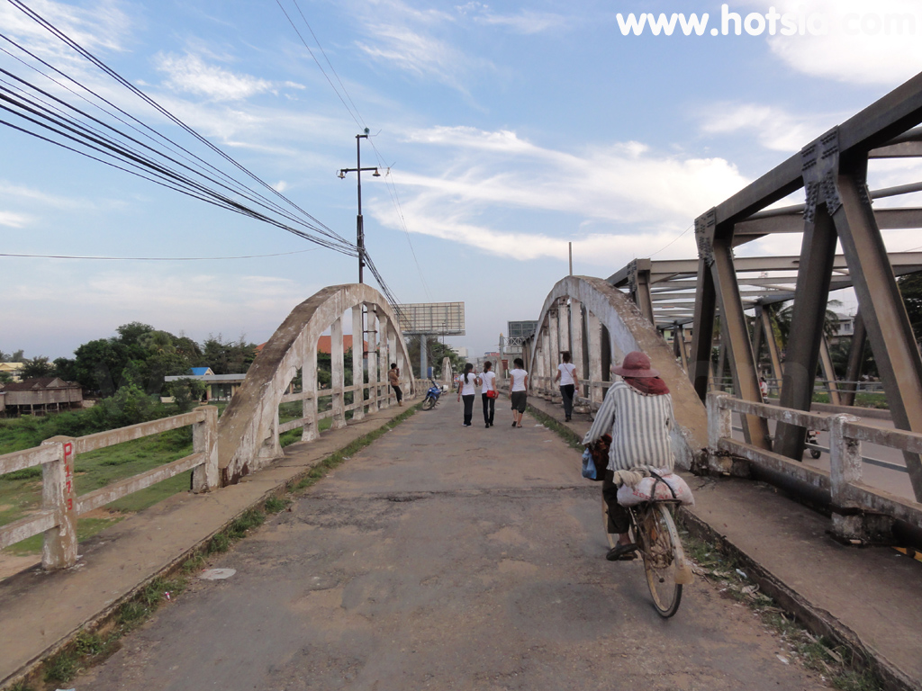 เที่ยวกัมพูชา สะพานเก่าฝรั่งเศส