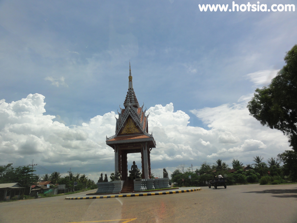 จังหวัดบันเตียเมียนเจย รถจากโอช่องจอมเสม็ดไปสำโรงจังหวัดอุดรมีชัย