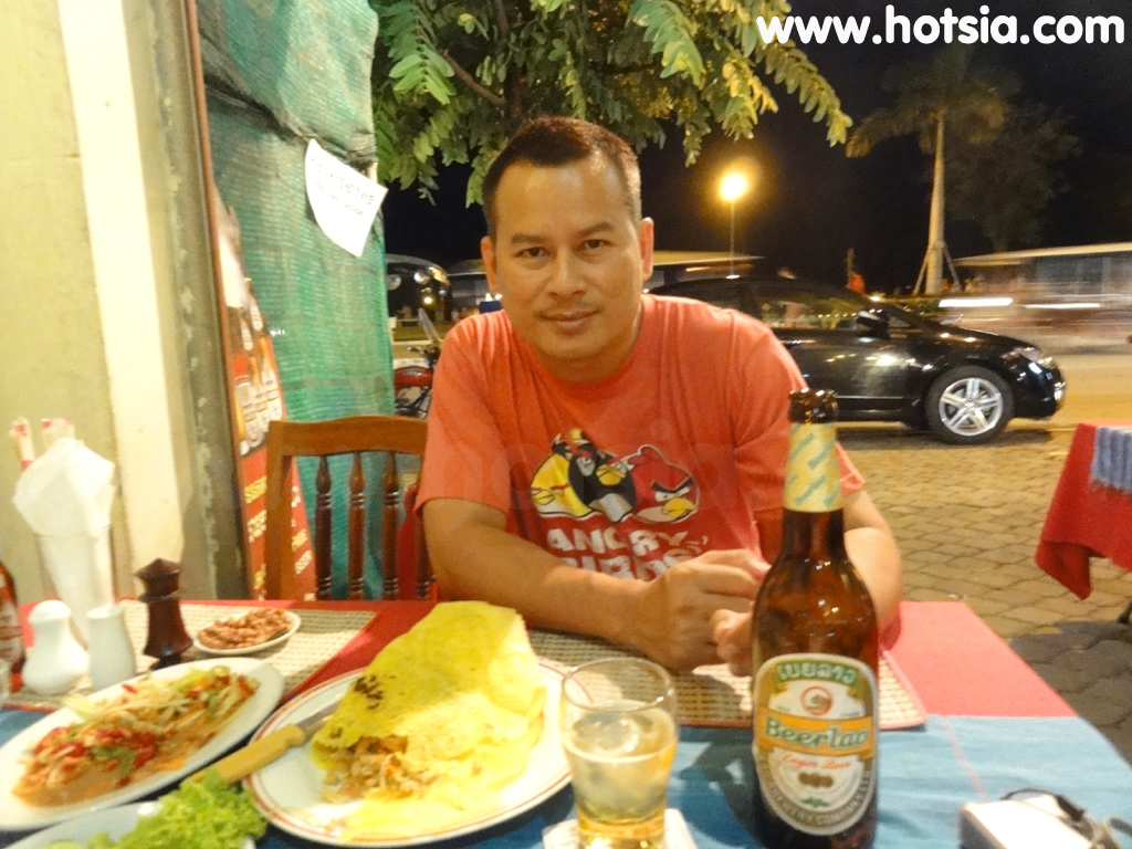 เที่ยวพนมเปญ ผัดกระเพราเป็ดไข่ดาว พนมเปญ