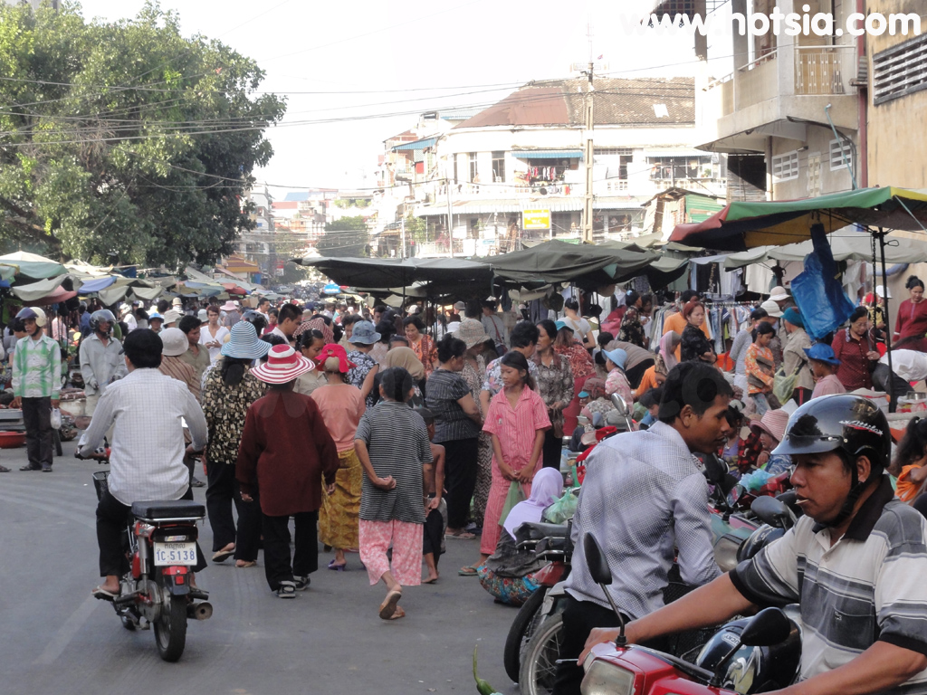 พนมเปญ ตลาดสดพนมเปญ