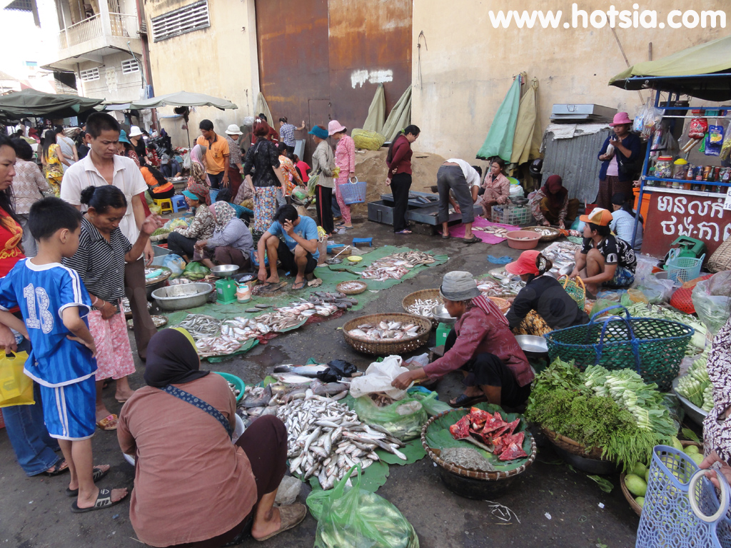 พนมเปญ ตลาดสดพนมเปญ