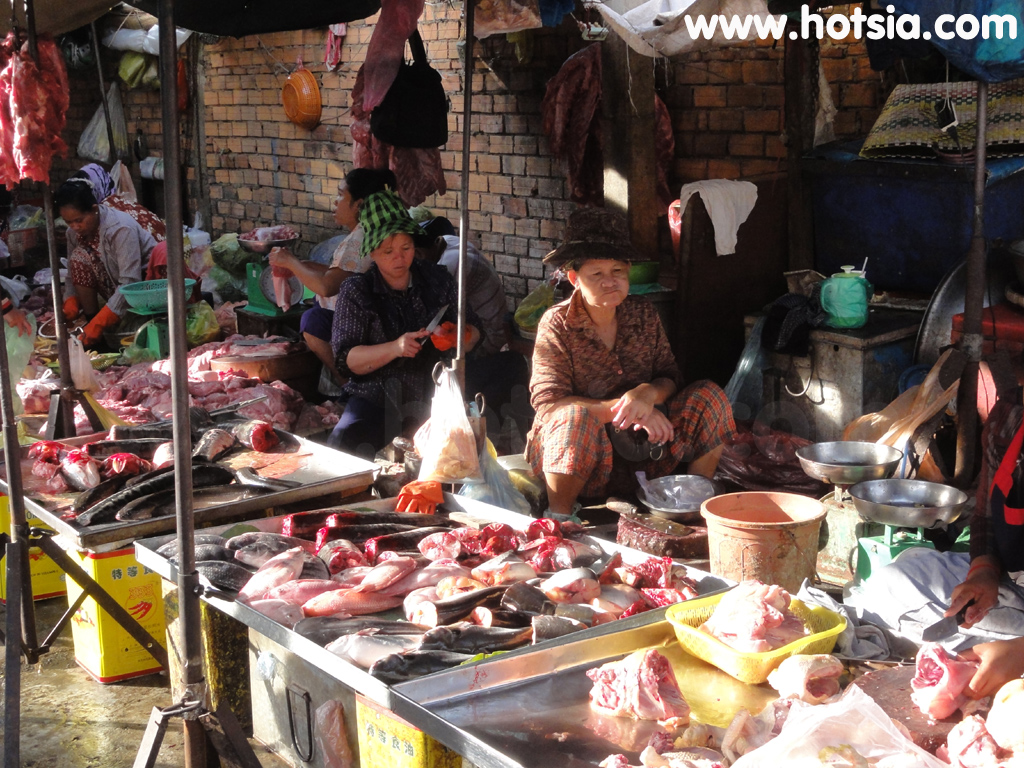 พนมเปญ ตลาดสดพนมเปญ