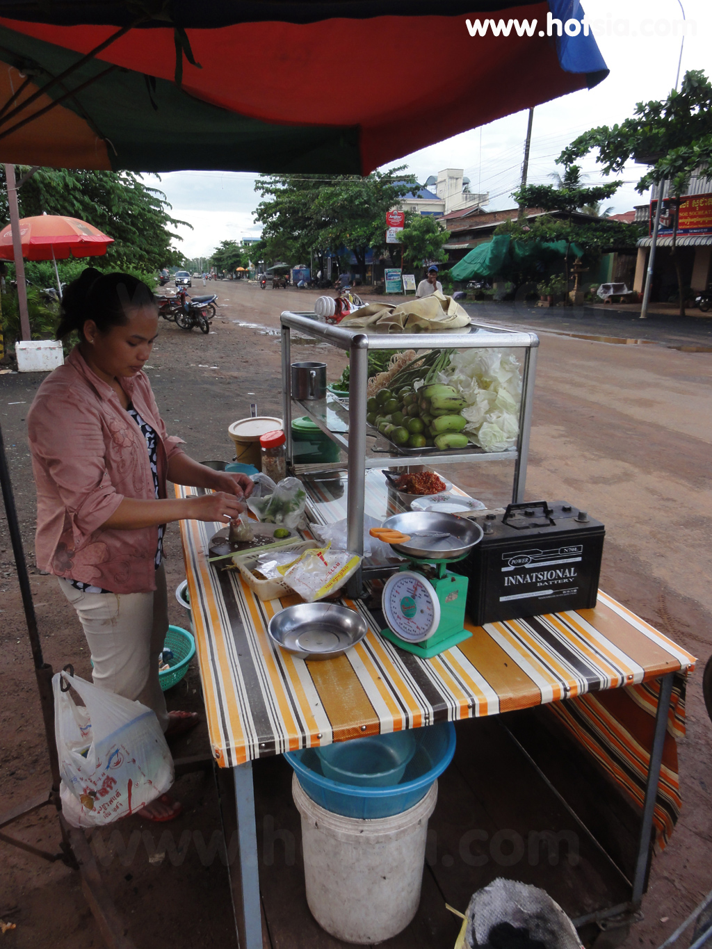 จังหวัดพระวิหาร อาหารท้องถิ่นในเมืองพนมตะเบ็งเมียนเจย จังหวัดพระวิหาร