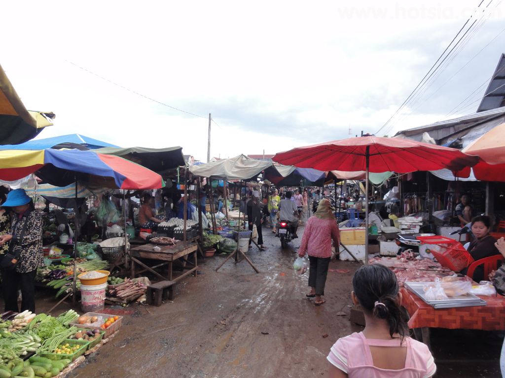 จังหวัดพระวิหาร ตลาดพนมตะเบ็งเมียนเจย จังหวัดพระวิหาร
