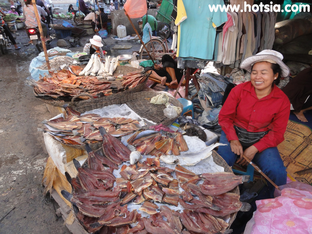 เสียมเรียบ ตลาดสดเสียมเรียบ