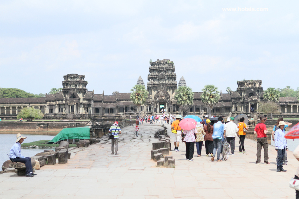 เที่ยวเสียมเรียบ นครวัด ปราสาทนครวัด 2555