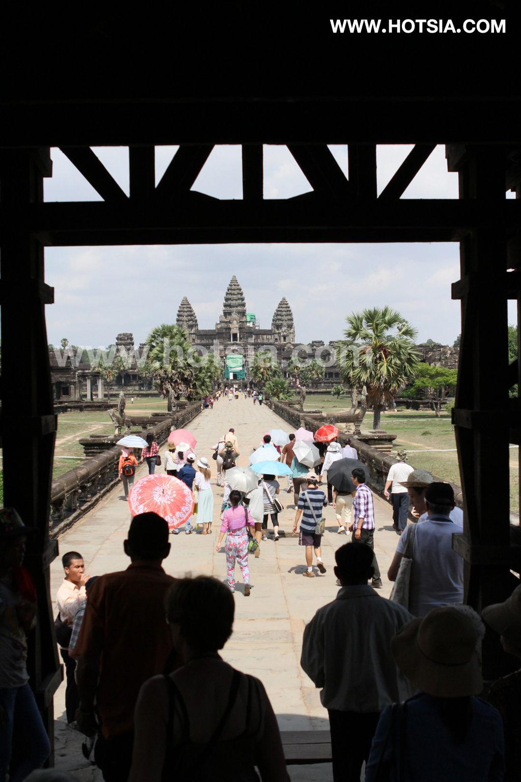 เที่ยวเสียมเรียบ นครวัด ปราสาทนครวัด 2555