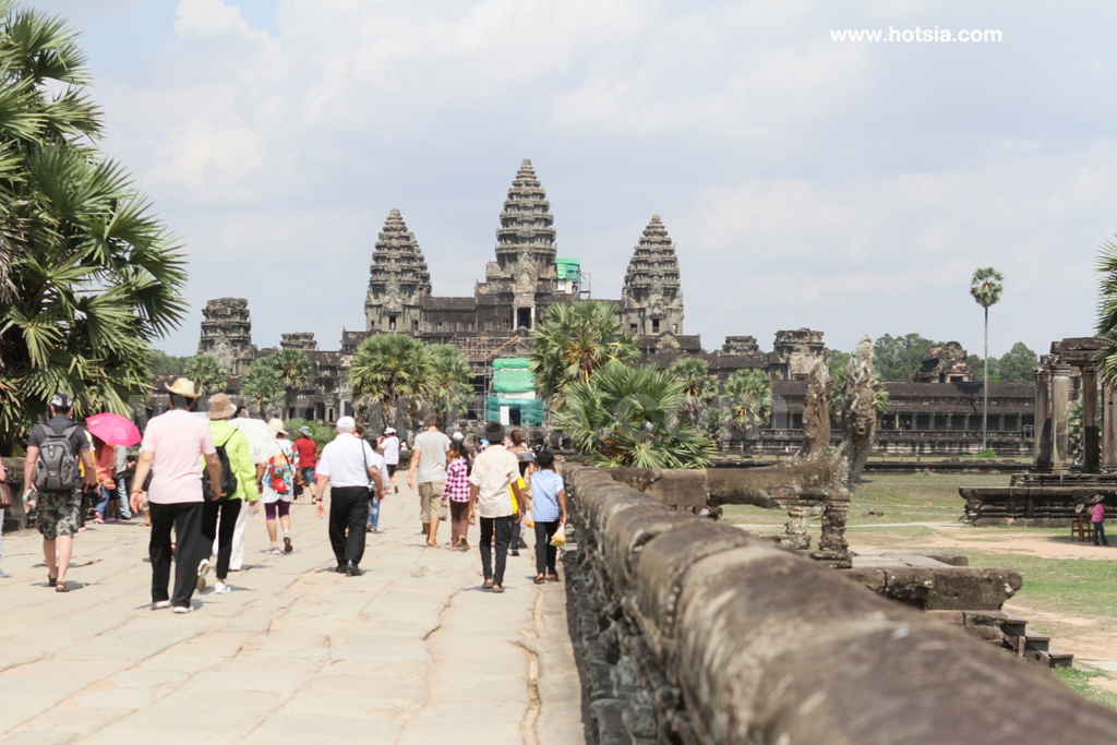 เที่ยวเสียมเรียบ นครวัด ปราสาทนครวัด 2555