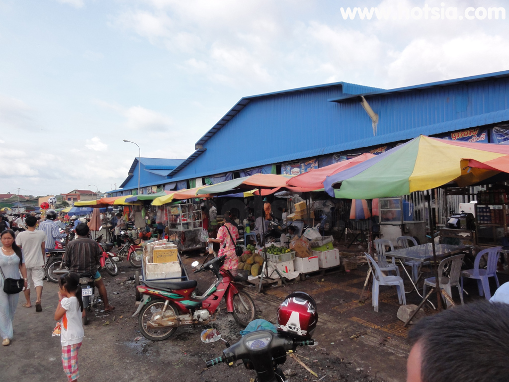 เที่ยวสีหนุวิลล์ ตลาดสีหนุวิลล์