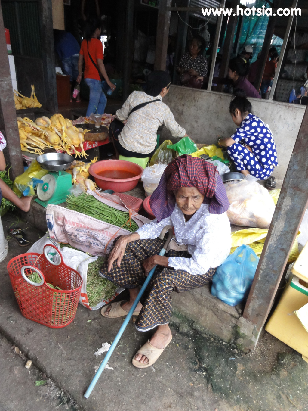 เที่ยวสีหนุวิลล์ ตลาดสีหนุวิลล์