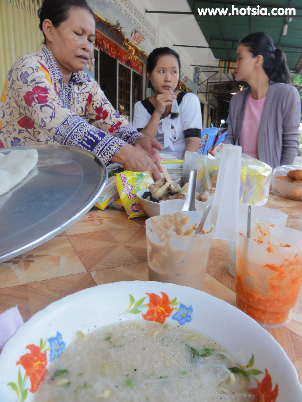 กัมพูชา จังหวัดสวายเรียง อาหารพื้นบ้านชาวสวายเรียง