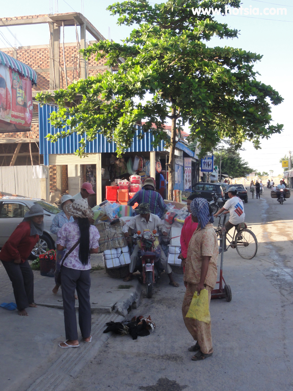 จังหวัดตาแก้ว ตลาดเช้าจังหวัดตาแก้ว