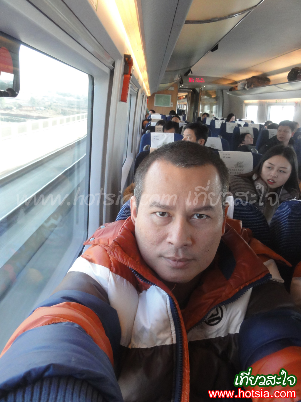 เที่ยวมณฑลหูเป่ย รถไฟความเร็วสูงจีน รถไฟหัวกระสุนจีน