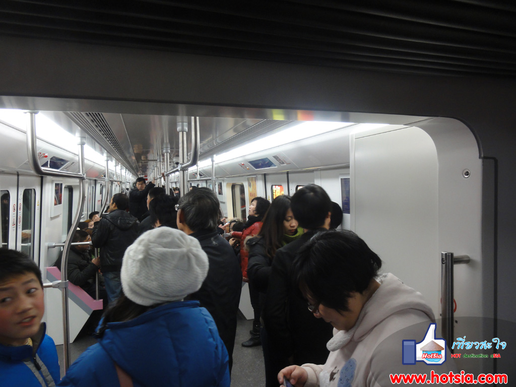 เที่ยวมณฑลหูเป่ย รถไฟใต้ดินเมืองอู่ฮั่น