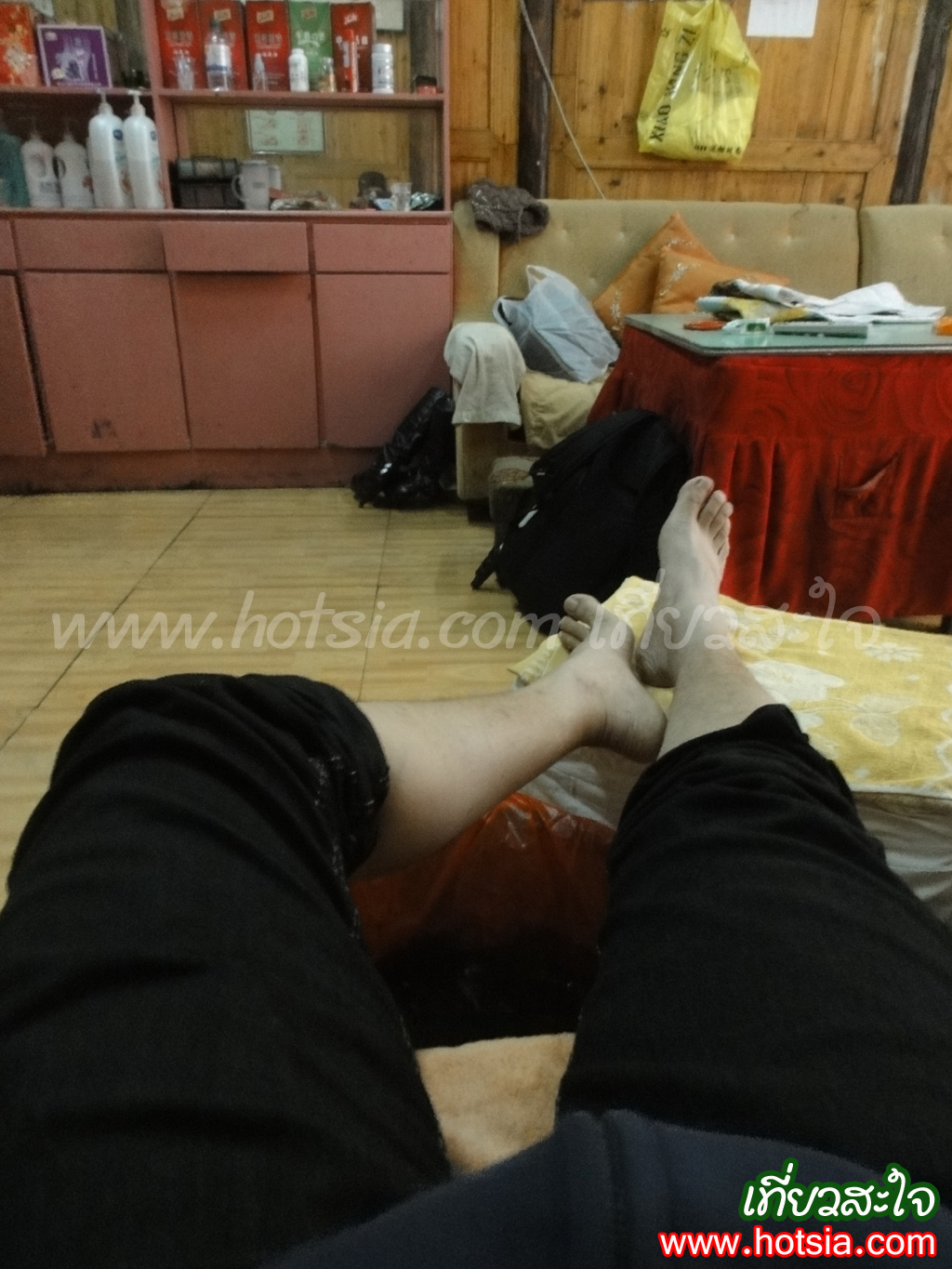 เที่ยวมณฑลหูหนาน นวดฝ่าเท้าในจีน(foot Massage)