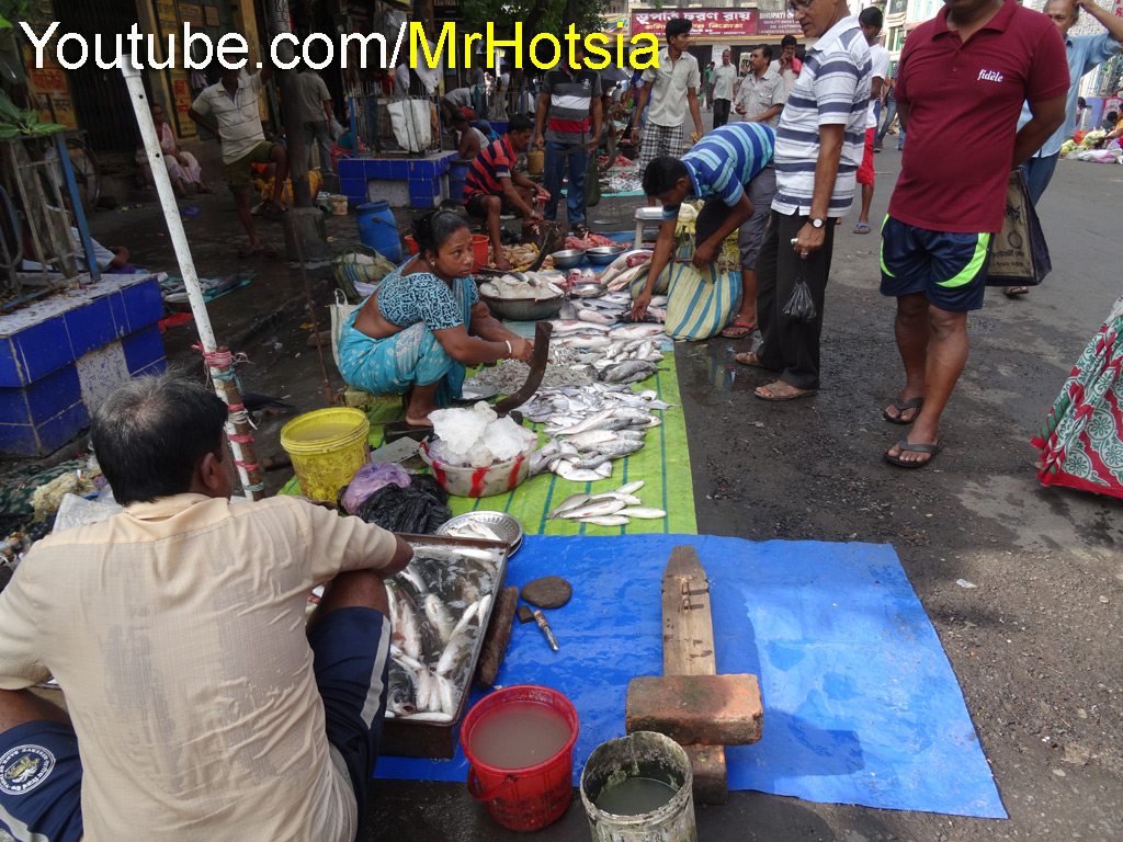 แบกเป้เที่ยวโกลกาตา ตลาดเช้าโกลกาตา