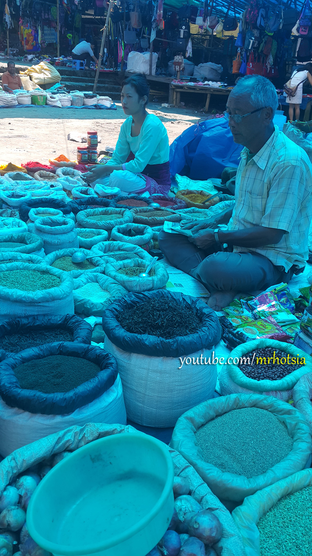 เมืองน้ำชี รัฐสิกขิม อินเดีย ตลาดเมืองน้ำชี สิกขิมใต้ อินเดีย
