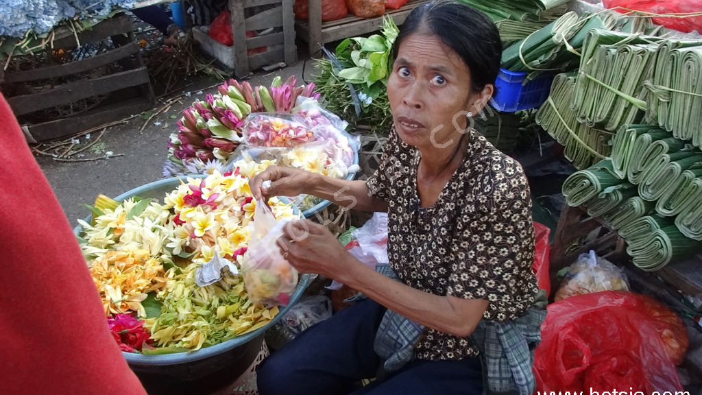 เที่ยวบาหลีด้วยตัวเอง ตลาดดอกไม้บาหลี