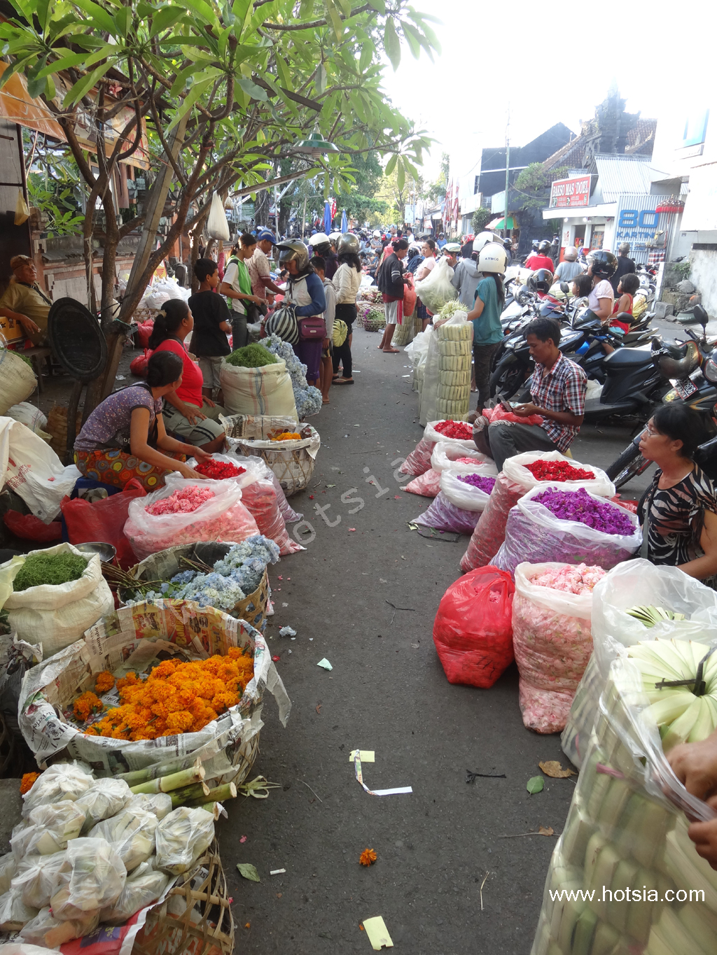 เที่ยวบาหลีด้วยตัวเอง ตลาดดอกไม้บาหลี