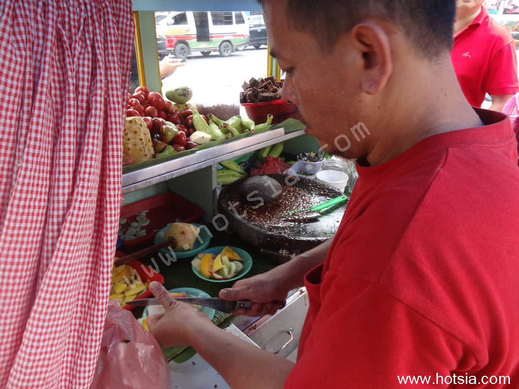 เมดาน สุมาตรา โรจัก ผลไม้รวมน้ำปลาหวาน