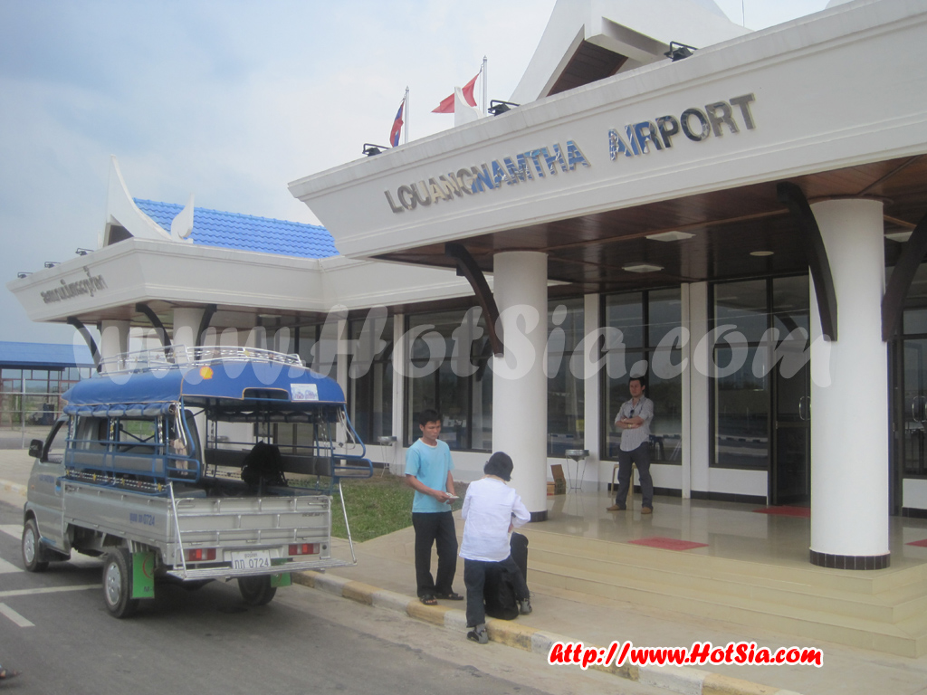 เที่ยวลาว หลวงน้ำทา สถานีขนส่งหลวงน้ำทา(bus station Luang Namtha)