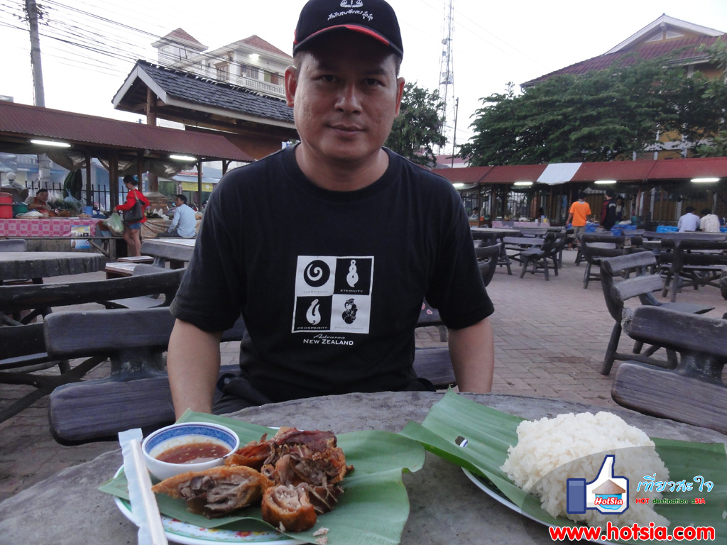 หลวงน้ำทา ข้าวเหนียว ส้มตำ เป็ดย่าง หลวงน้ำทา