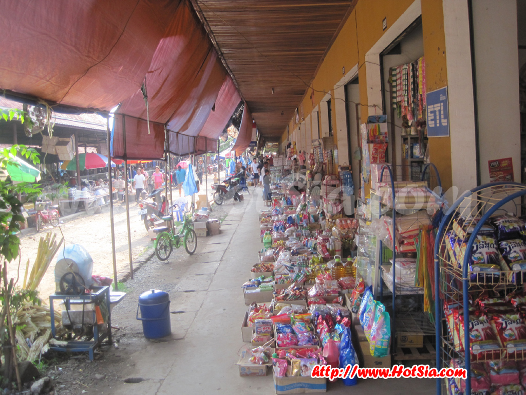 เที่ยวลาว หลวงน้ำทา ตลาดหลวงน้ำทา(Luang Namtha market)