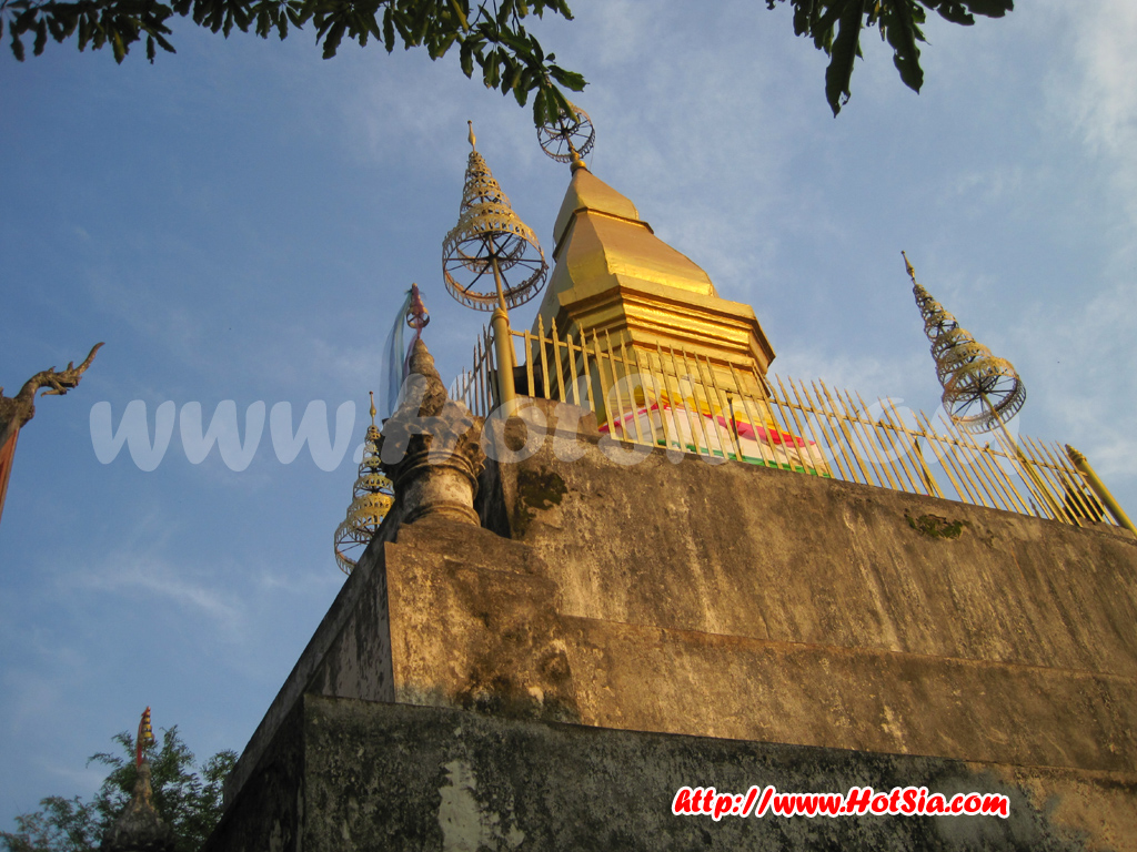 หลวงพระบาง พระธาตุพูสี ภูสี หลวงพระบาง