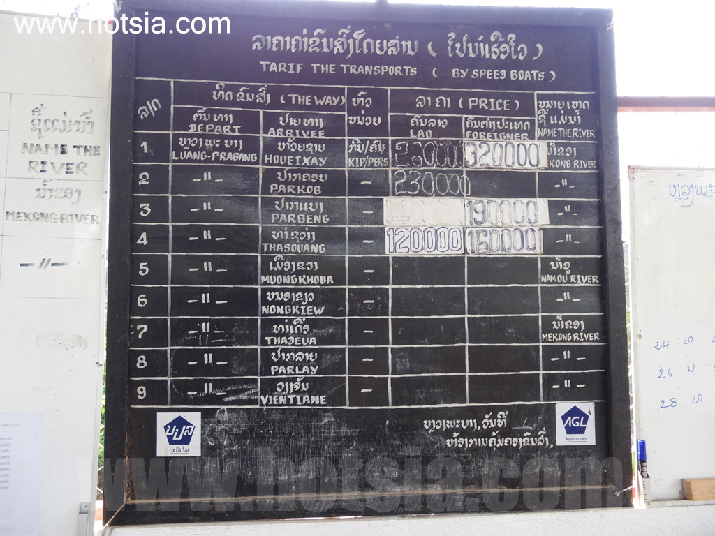 เที่ยวหลวงพระบางด้วยตัวเอง ท่าเรือบ้านดอนใหม่หลวงพระบาง ห้วยทราย หนองเขียง แม่น้ำอู แม่น้ำโขง