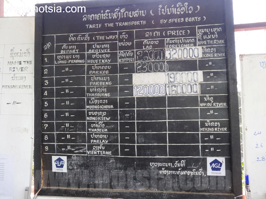 เที่ยวหลวงพระบางด้วยตัวเอง ท่าเรือบ้านดอนใหม่หลวงพระบาง ห้วยทราย หนองเขียง แม่น้ำอู แม่น้ำโขง