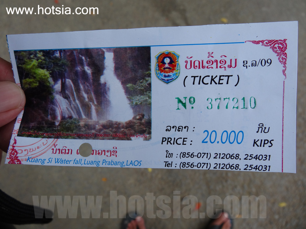 เที่ยวหลวงพระบางด้วยตัวเอง เที่ยวน้ำตกกวางสี หลวงพระบางด้วยตนเอง