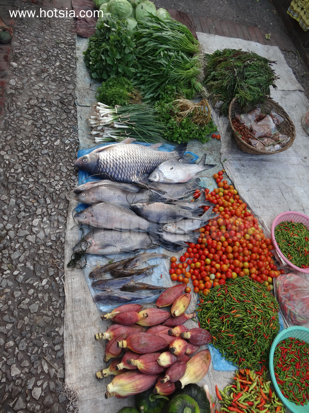เที่ยวหลวงพระบางด้วยตัวเอง ตลาดเช้าหลวงพระบาง 2013