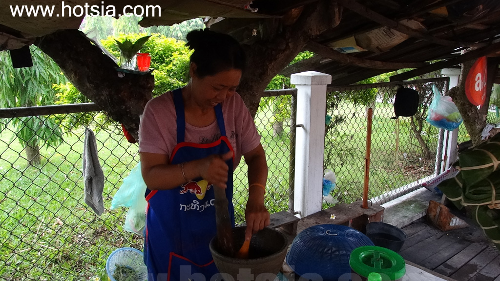 เที่ยวหลวงพระบางด้วยตัวเอง ส้มตำลาวหลวงพระบาง
