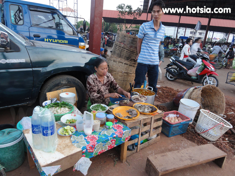 เที่ยวปากเซ จำปาสัก ตลาดดาวเรืองปากเซ