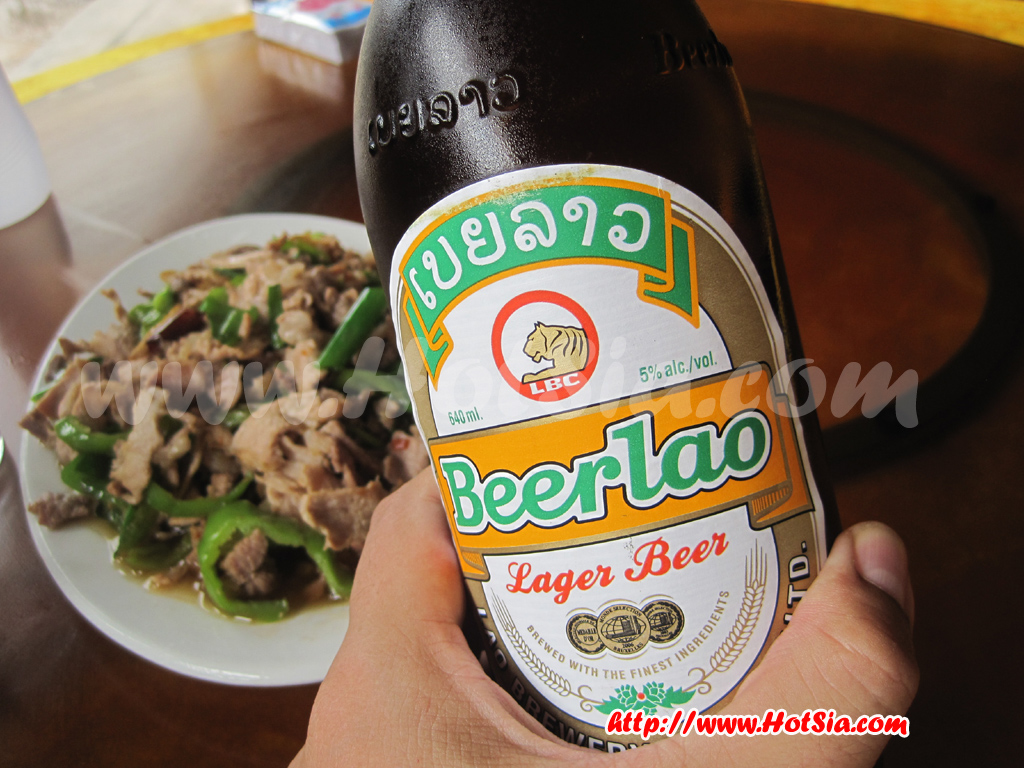 ประเทศลาว แขวงพงสาลี เบียร์ลาว(beer lao)