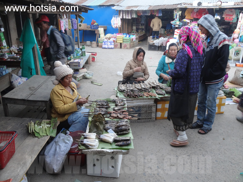 พงสาลี ตลาดเช้าพงสาลี 2557