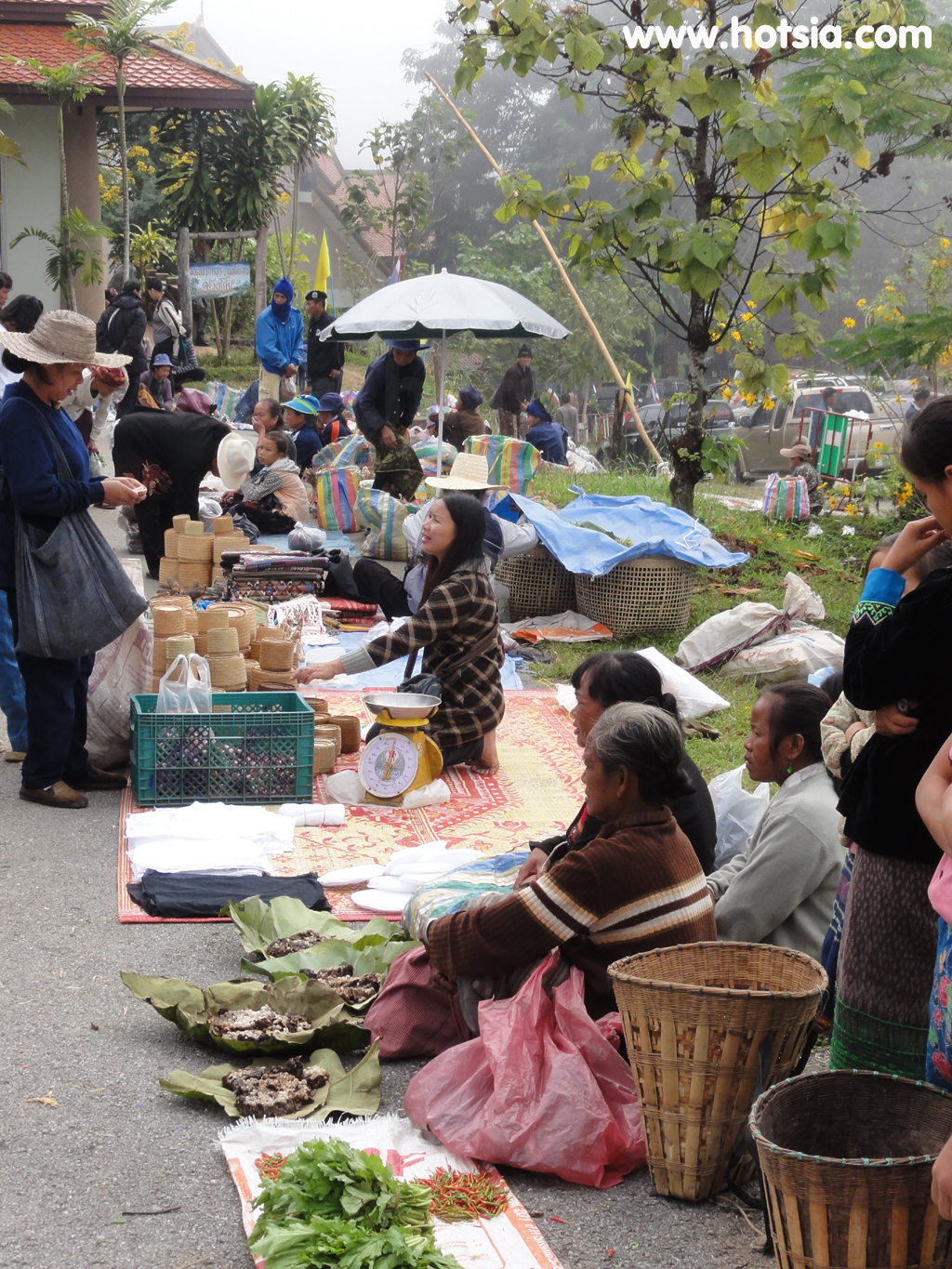 แขวงไชยบุรี ตลาดชายแดนห้วยโก๋น จังหวัดน่าน