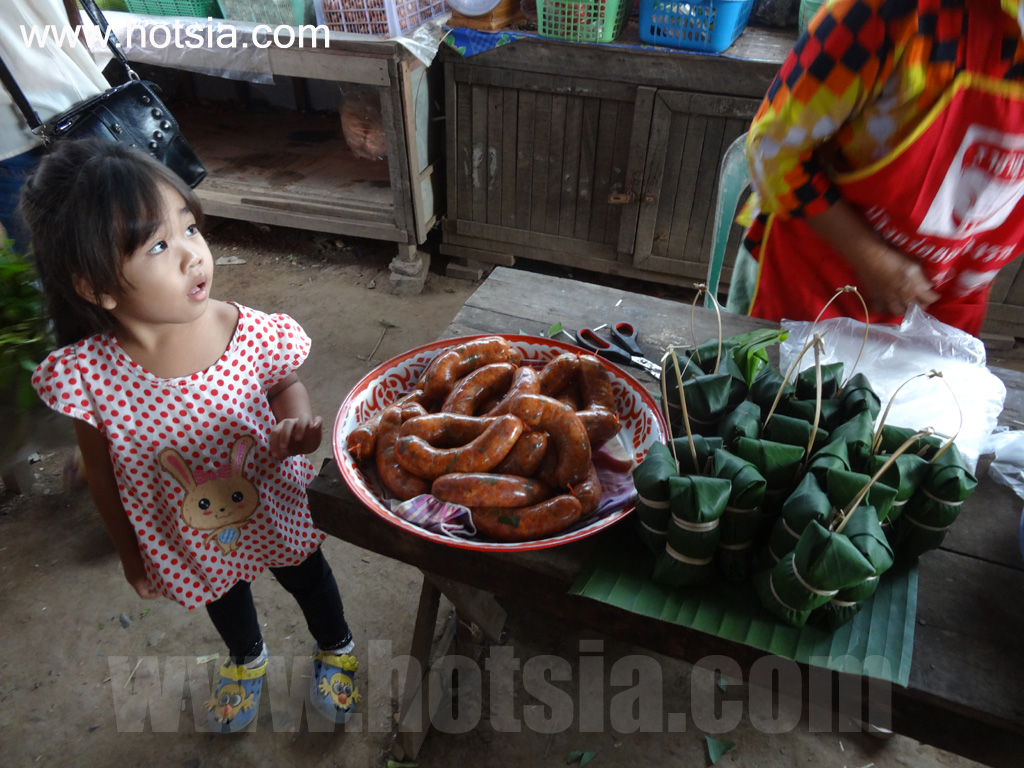 ไชยยะบุรี อาหารการกินชาวปากลาย