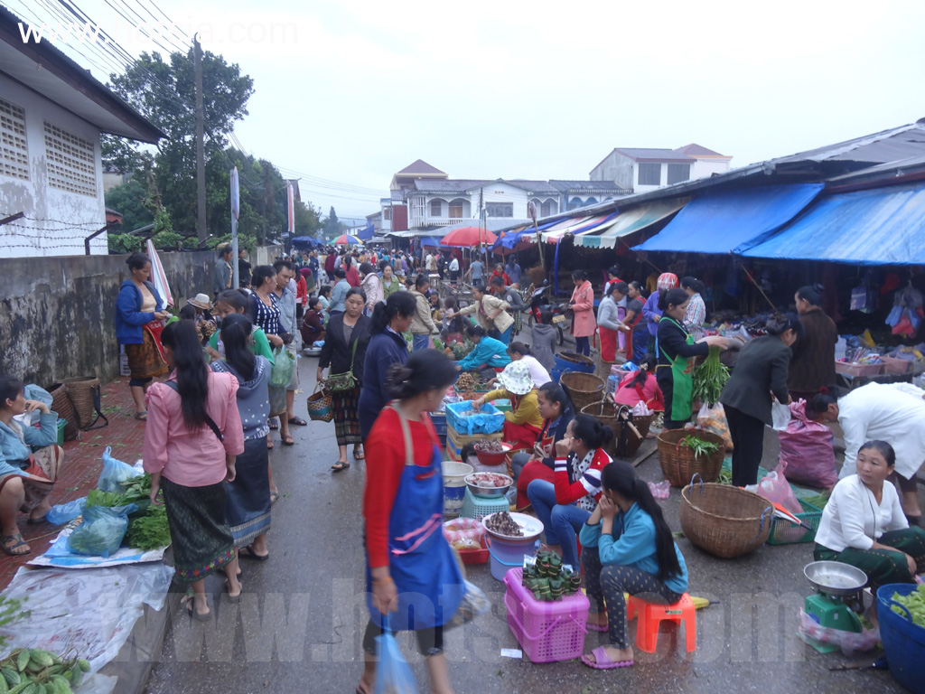 เชียงขวาง ตลาดเช้าเชียงขวาง 2014