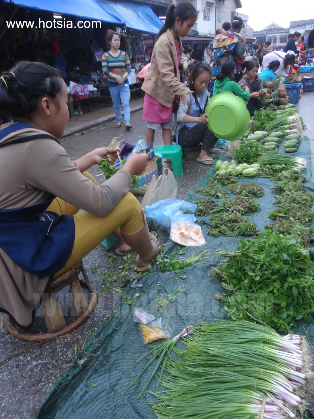 เชียงขวาง ตลาดเช้าเชียงขวาง 2014