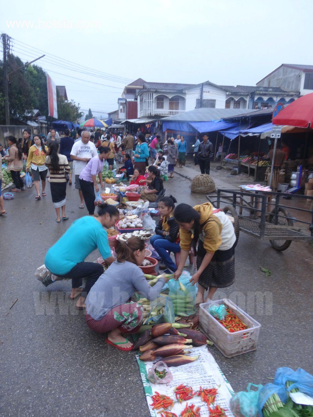 เชียงขวาง ตลาดเช้าเชียงขวาง 2014