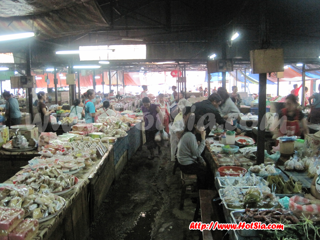 เชียงขวาง ตลาดเช้าเมืองเชียงขวาง(โพนสวรรค์)