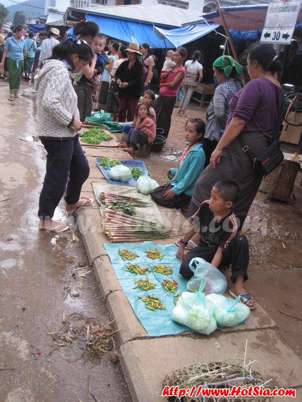 เชียงขวาง ตลาดเช้าเมืองเชียงขวาง(โพนสวรรค์)