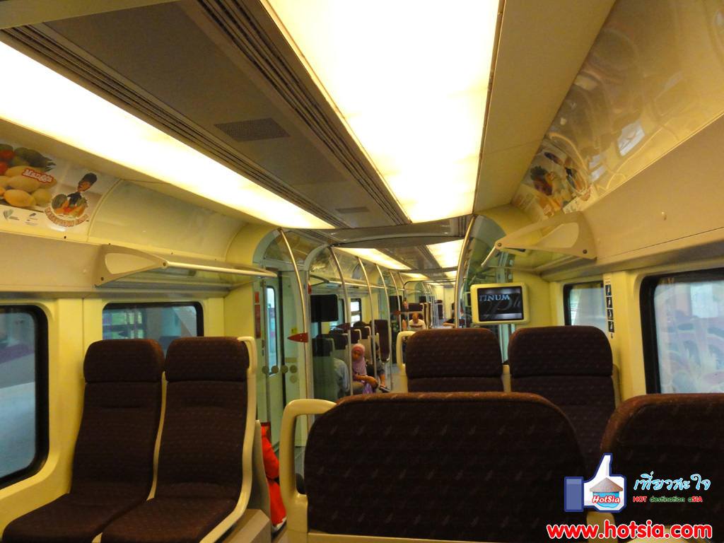 เที่ยวมาเลเซีย เครือข่ายรถไฟฟ้าใต้ดินบนดินในประเทศเลเซีย